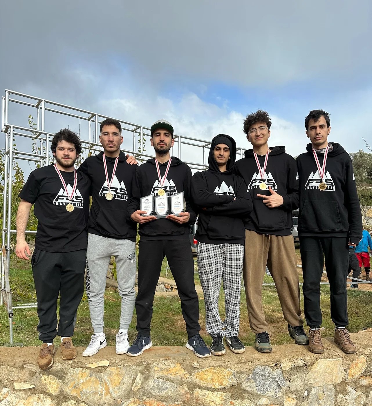 Bodrum Enduro 2023 takım ve podyum fotoğrafı